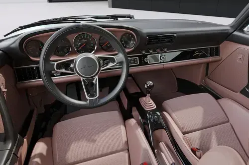 Singer’s New Naturally Aspirated 911 Pays Tribute to the Wide-Body Carrera - interior shot