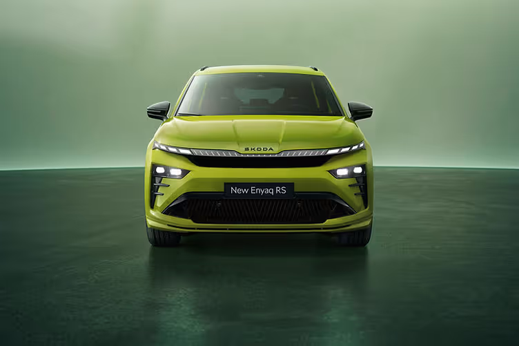 2025 Skoda Enyaq vRS Facelift SUV front