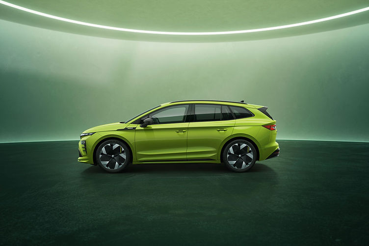 2025 Skoda Enyaq vRS Facelift SUV side