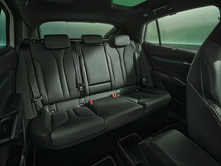 2025 Skoda Enyaq vRS Facelift rear seats