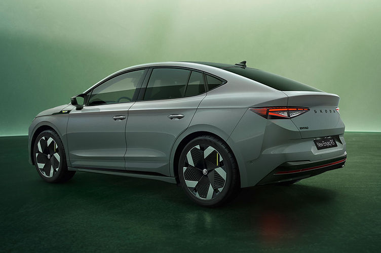 2025 Skoda Enyaq vRS Facelift Coupe rear
