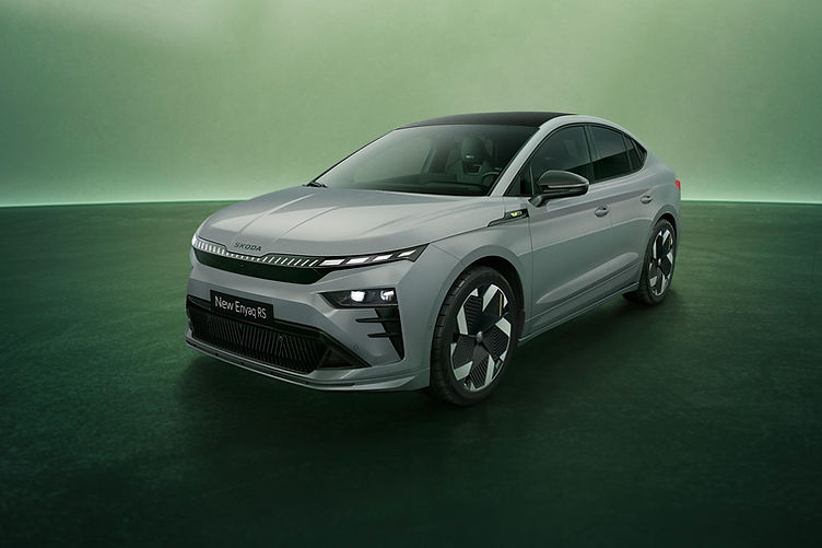 2025 Skoda Enyaq vRS Facelift Coupe exterior