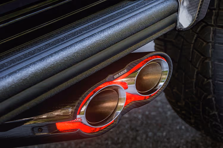 BRABUS G-Class XL800 illuminated exhaust