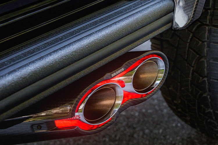 BRABUS G-Class XL800 illuminated exhaust