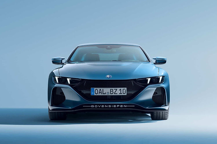 The Bovensiepen Zagato – a 602bhp, coachbuilt BMW M4-based grand tourer with bespoke carbon bodywork by Zagato, revealed at Villa d’Este in 2024.