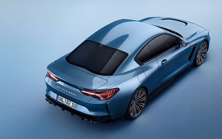 The Bovensiepen Zagato – a 602bhp, coachbuilt BMW M4-based grand tourer with bespoke carbon bodywork by Zagato, revealed at Villa d’Este in 2024.