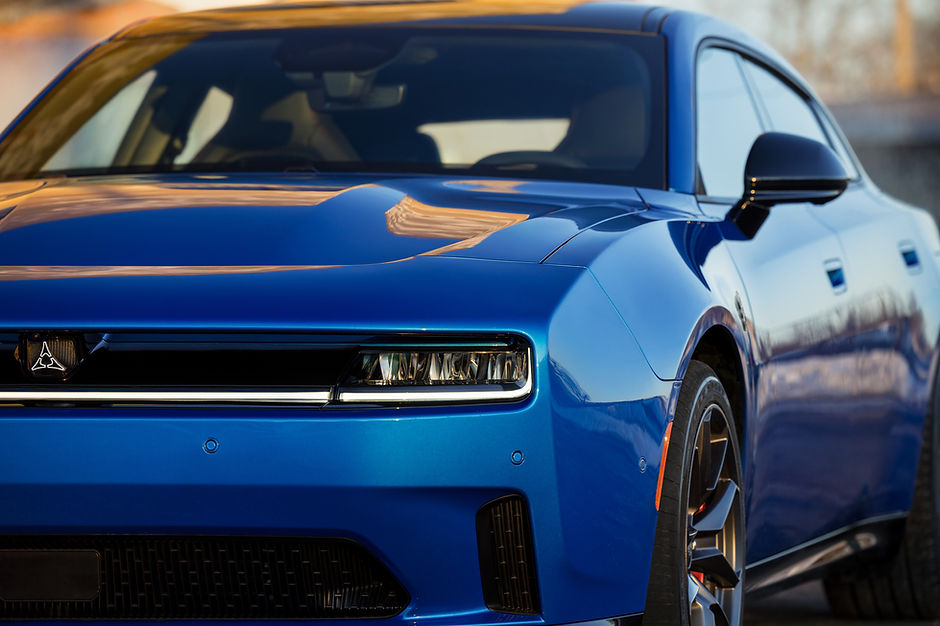 Dodge has revealed the Charger Daytona sedan, a new four-door variant of its EV muscle car, powered by the same 661bhp electric motors as the Scat Pack coupe.