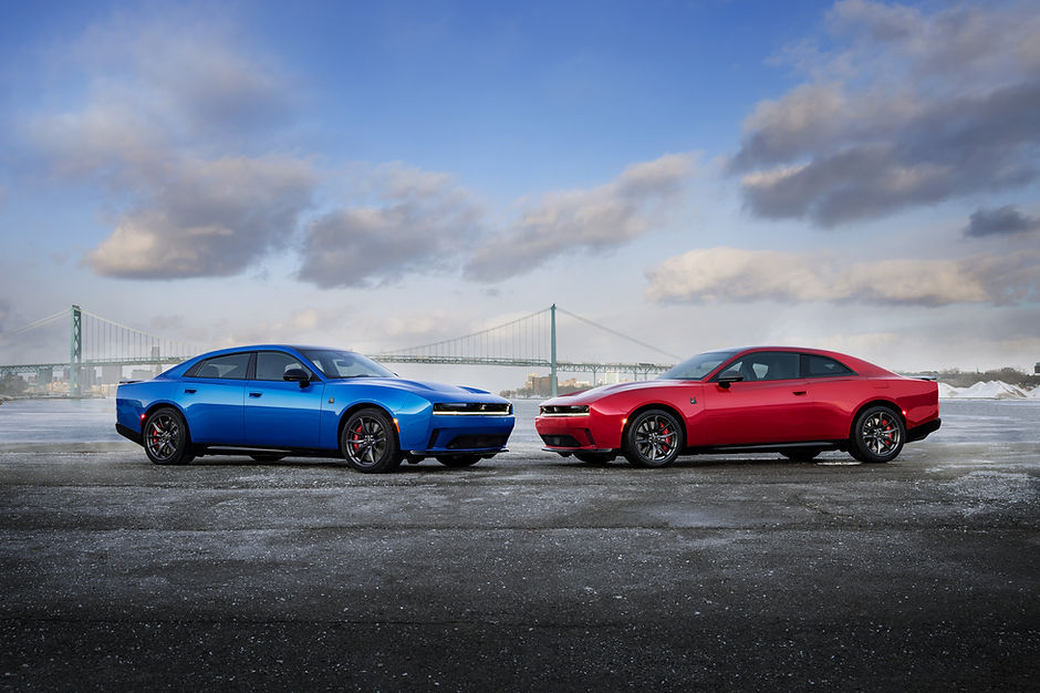 Dodge has revealed the Charger Daytona sedan, a new four-door variant of its EV muscle car, powered by the same 661bhp electric motors as the Scat Pack coupe.