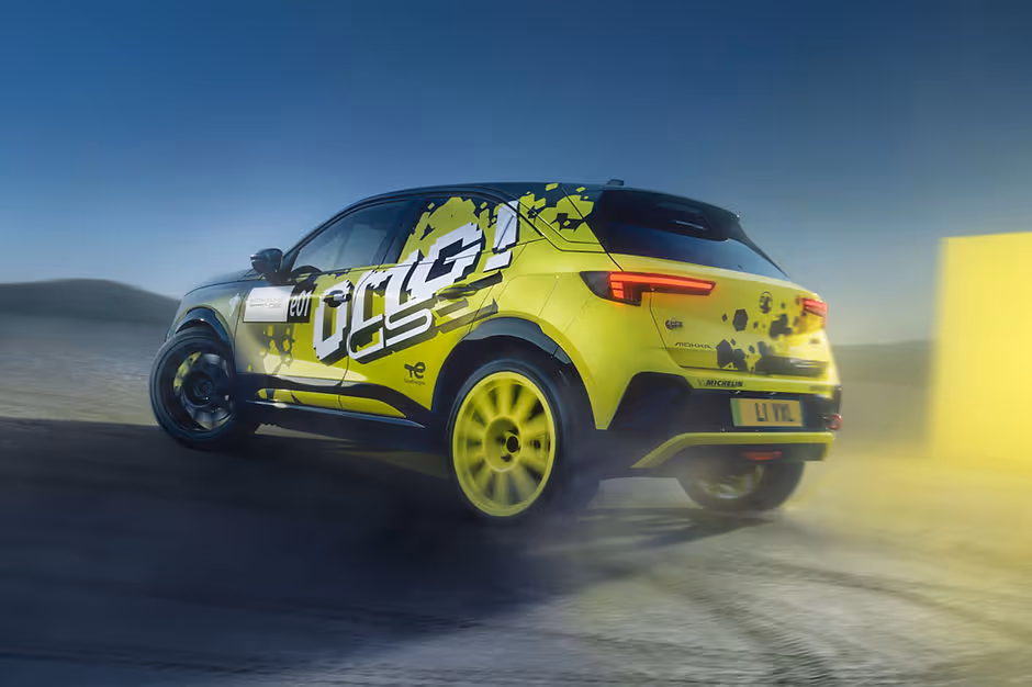 Vauxhall Opel Mokka GSE Rally - rear