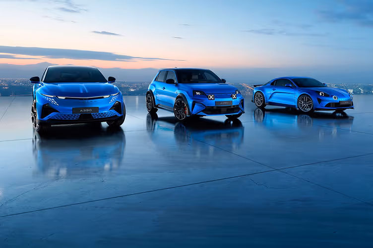Alpine model range - A390 A290 A110