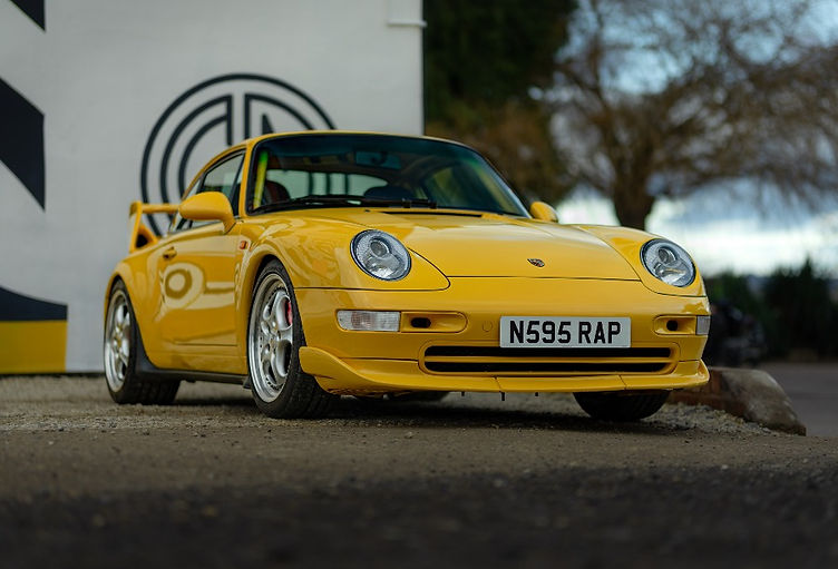 Porsche 993 Carrera RS Tribute Caffeine and Machine