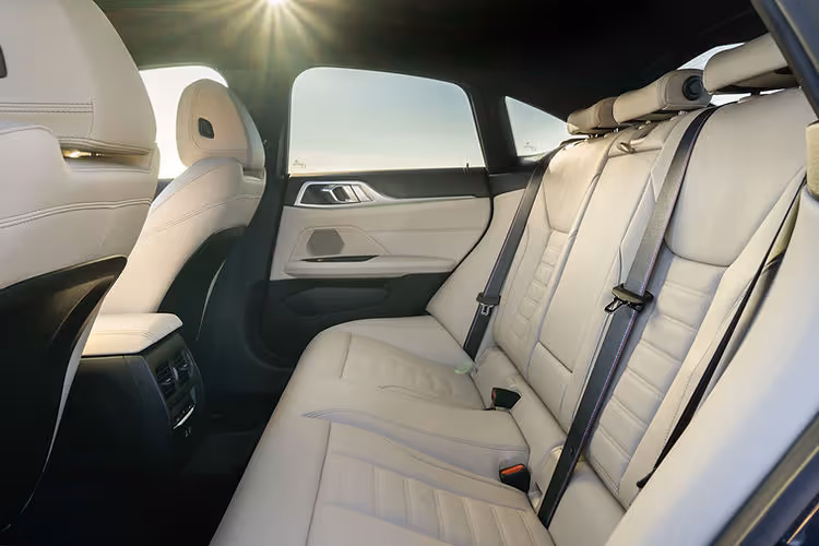 New 2025 BMW i4 M60 xDrive - rear seats
