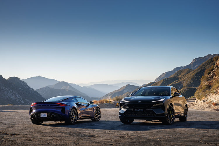 Lotus Emira and Eletre