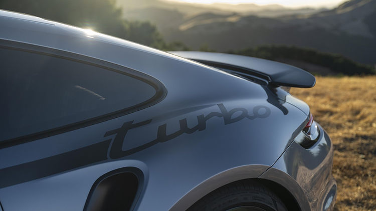 Porsche 911 Turbo 50 Years vinyl decals