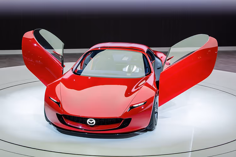 Mazda Iconic SP front with doors open