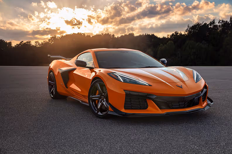 Corvette Z06 Arrives in the UK: Mid-Engined Track Car Targets 911 GT3