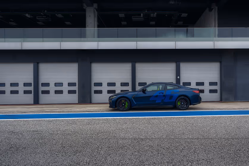 2025 BMW M4 CS Edition VR46 side