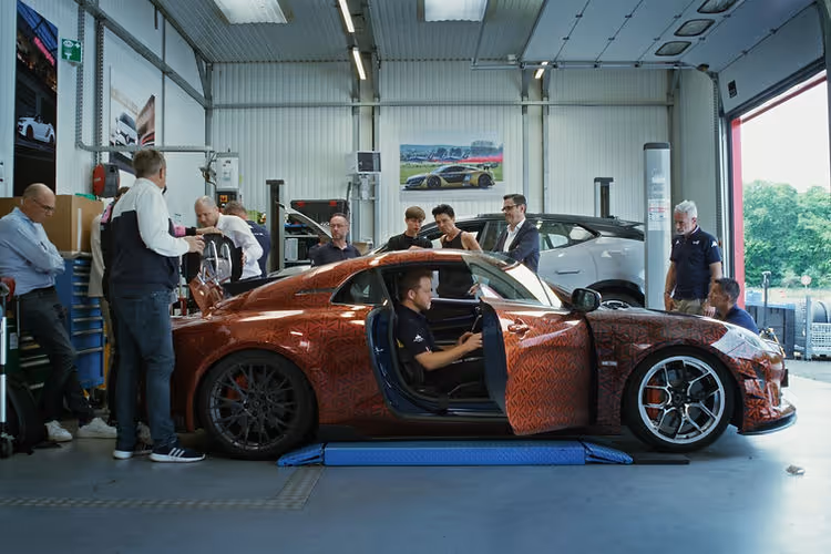 Alpine A110R Ultime Nürburgring Nordschleife development