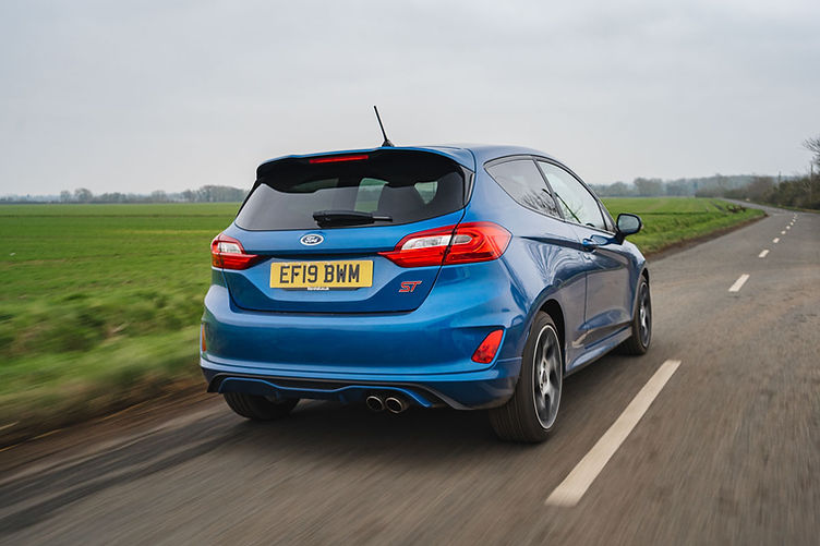 Mk8 Ford Fiesta ST - driving rear