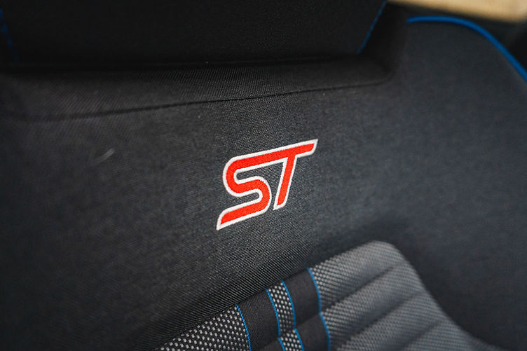 Mk8 Ford Fiesta ST - seat trim detail