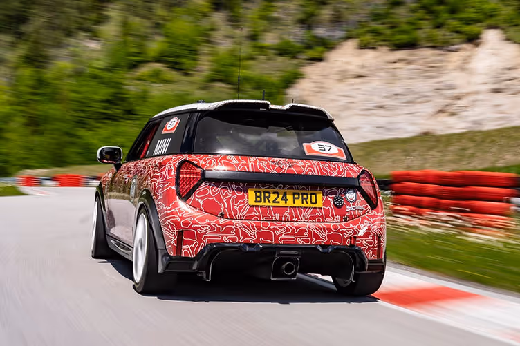 New Mini JCW Teased Ahead of N24 Debut