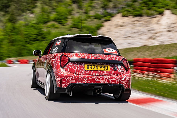 New Mini JCW Teased Ahead of N24 Debut