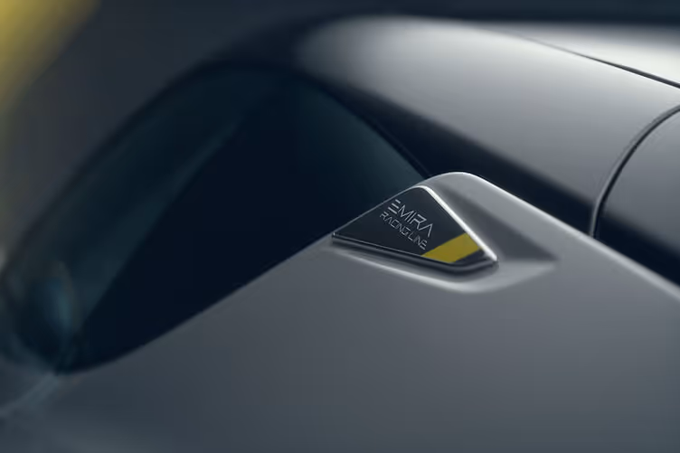 2026 Lotus Emira Racing Line badge