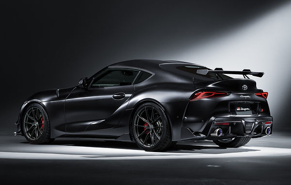 Toyota GR Supra A90 Final Edition rear three quarter view