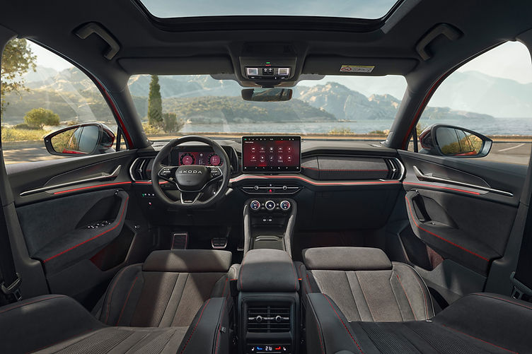 The Skoda Kodiaq vRS returns for a second generation dashboard