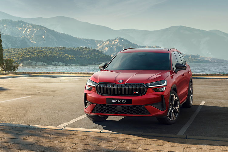 The Skoda Kodiaq vRS returns for a second generation exterior front