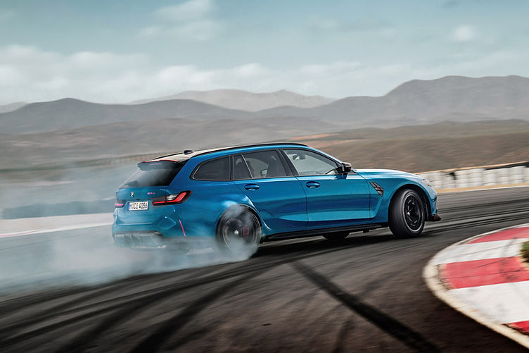 2025 BMW M3 CS Touring Laguna Seca Blue