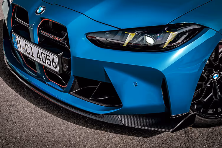 2025 BMW M3 CS Touring front splitter