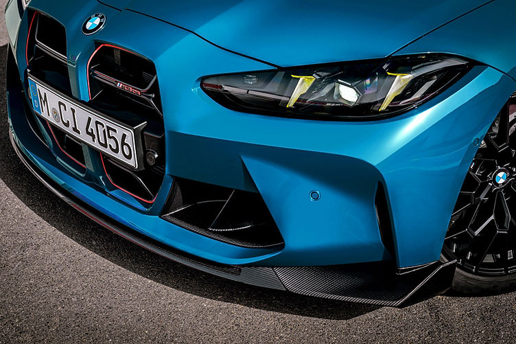 2025 BMW M3 CS Touring front splitter