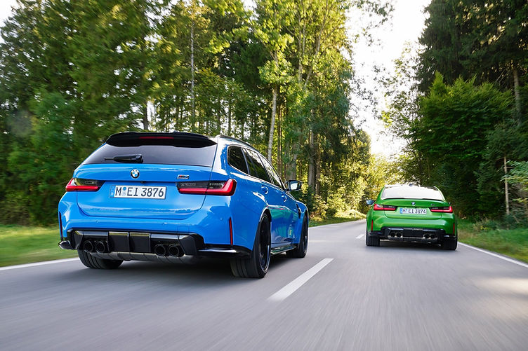 BMW M3 Competition Saloon and Touring facelifted for 2024