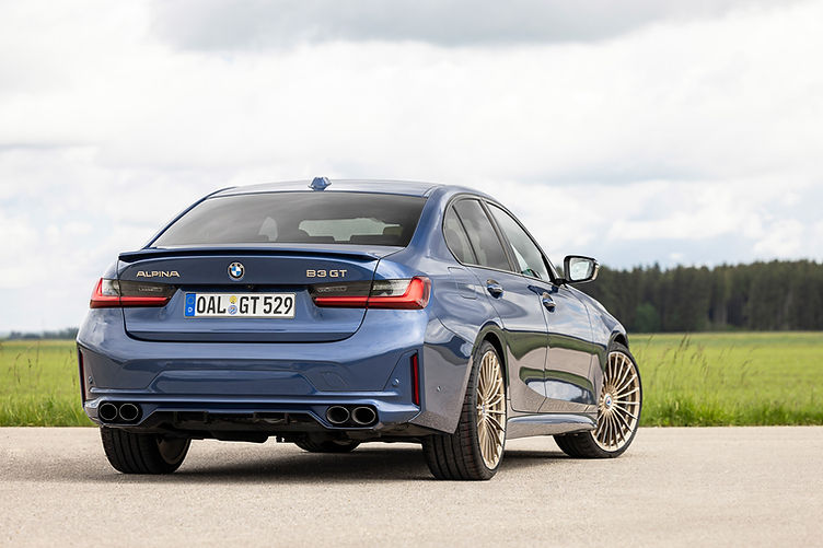 new Alpina B3 GT and B4 GT