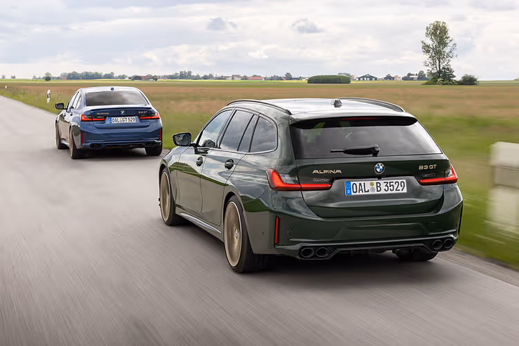 new Alpina B3 GT and B4 GT