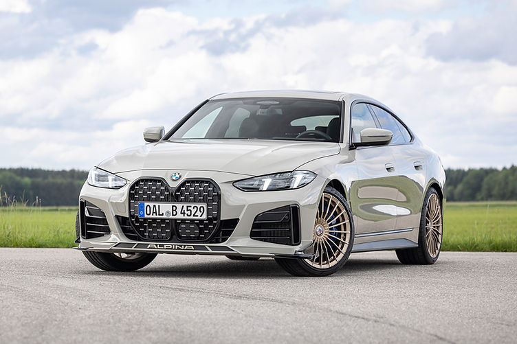 new Alpina B3 GT and B4 GT