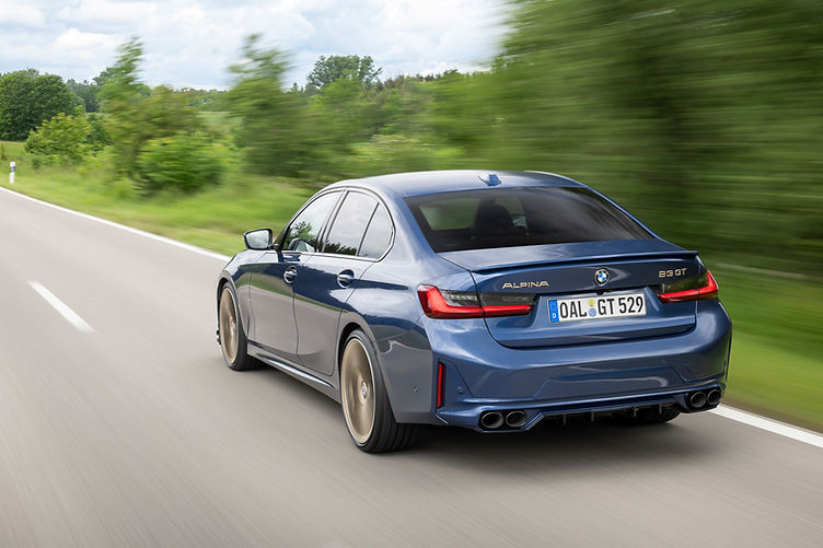new Alpina B3 GT and B4 GT