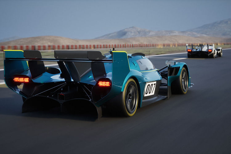 Aston Martin Valkyrie LM rear