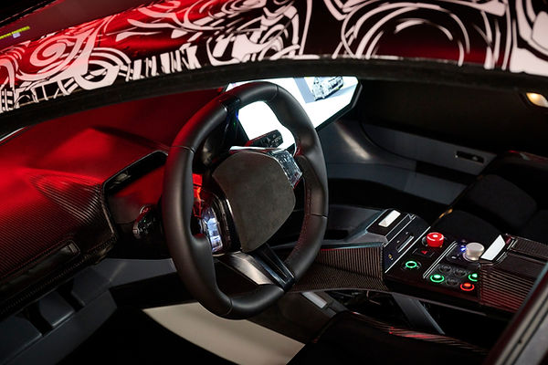 BMW's Vision Driving Experience prototype, used to develop Neue Klasse driving dynamics.