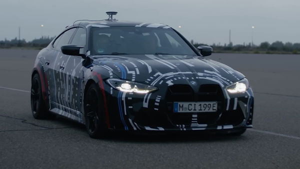 Next generation BMW M3 prototype test mule