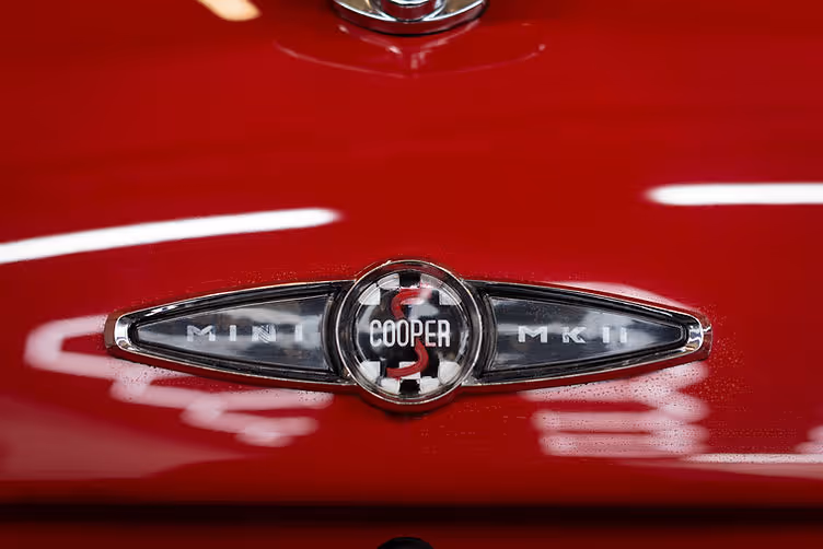 Tolman Mini Cooper S badge