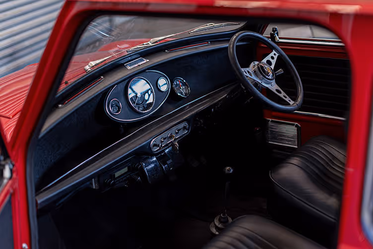 Tolman Mini Cooper S interior
