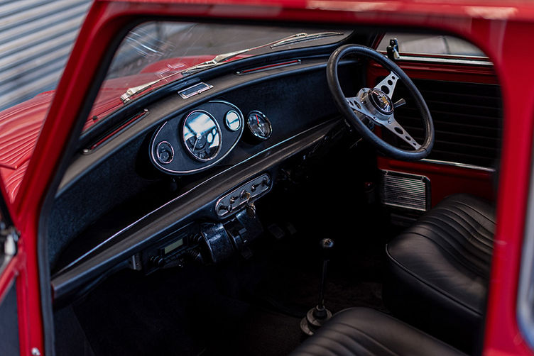 Tolman Mini Cooper S interior
