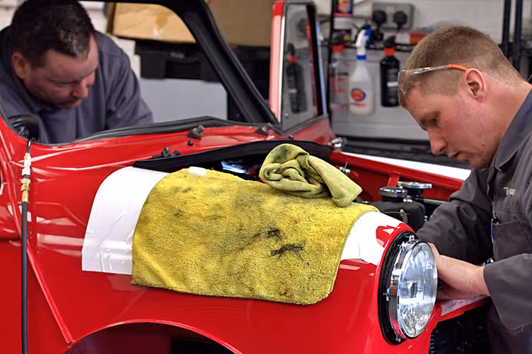 Tolman Mini Cooper S restoration