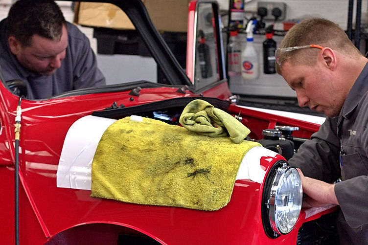 Tolman Mini Cooper S restoration