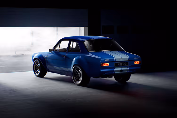 Ford Escort Mk1 Continumod by Boreham Motorworks rear quarter