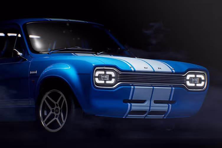 Ford Escort Mk1 Continumod by Boreham Motorworks front detail