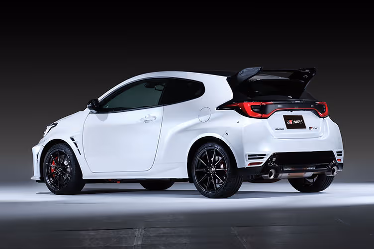 GR Yaris Aero Package rear wing