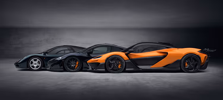 McLaren W1 lineage